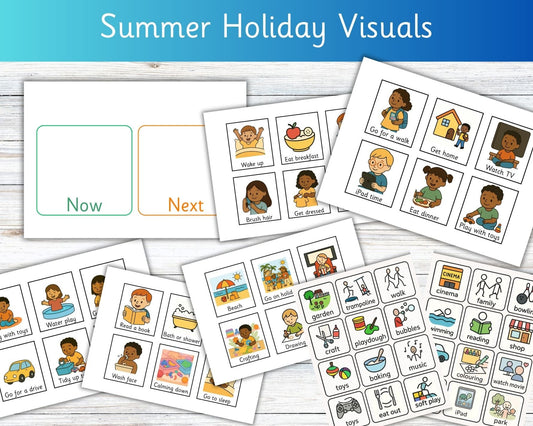 6 Weeks of Summer? Here’s a Free SEN Visual Toolkit to Help