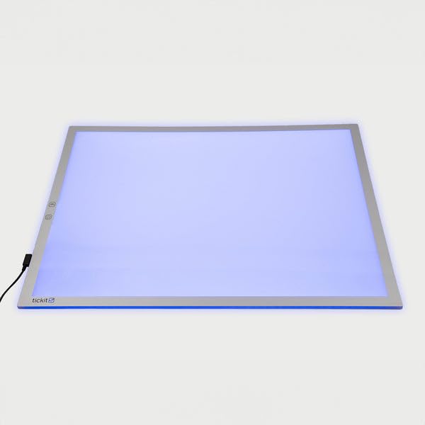 tickit A2 Colour Changing LED Light Panel – Sensory & Educational Toy for Kids, Portable, A+ Energy Rated, for Early Years, STEM, Classroom & Home Learning