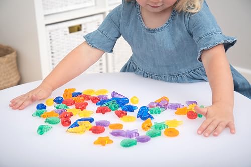 TickiT 73121 Translucent Shell Gems - Motor Skills - Maths Toy - Counters, Counting