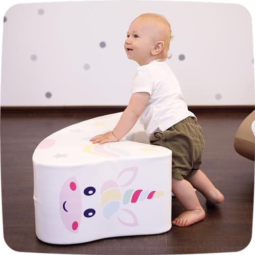 IGLU Ride on Rocking Toy Unicorn Soft Play Shape