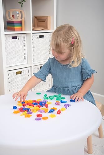 TickiT 73121 Translucent Shell Gems - Motor Skills - Maths Toy - Counters, Counting