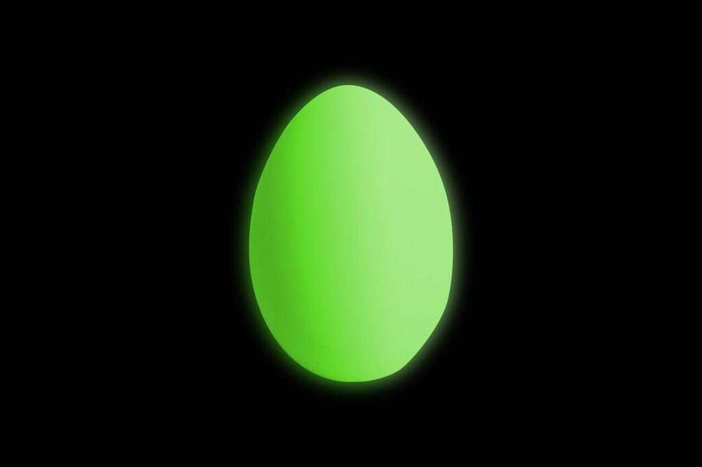 Light Up Furniture Egg Shaped Relaxing Mood Lighting with Remote Control by Playlearn