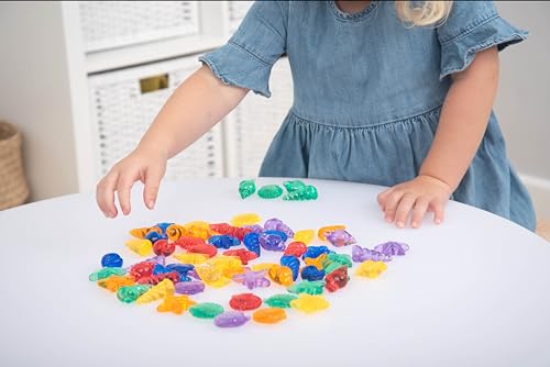 TickiT 73121 Translucent Shell Gems - Motor Skills - Maths Toy - Counters, Counting