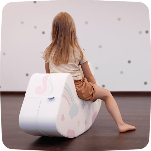 IGLU Ride on Rocking Toy Unicorn Soft Play Shape