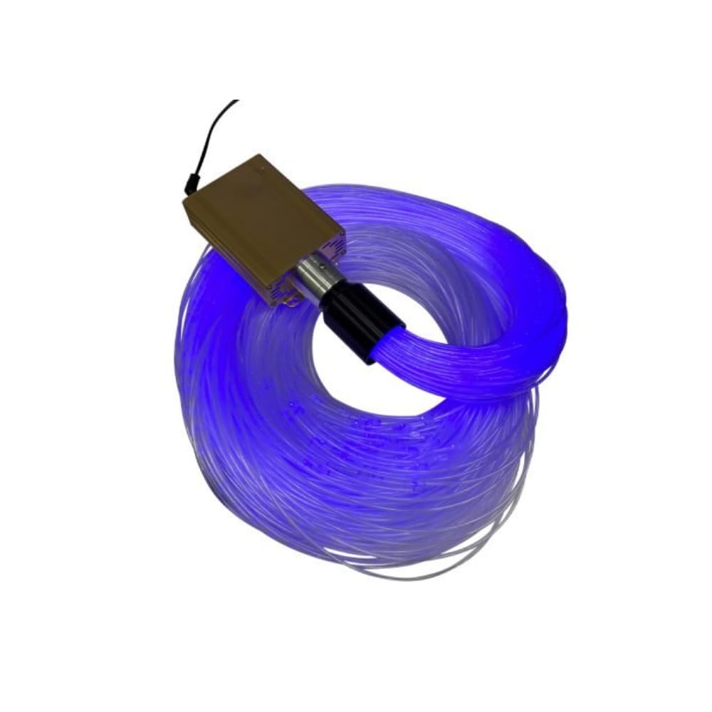 Playlearn Fiber Optic Curtain Lights for Sensory Room-LED Fiber Optic Lights Remote Control