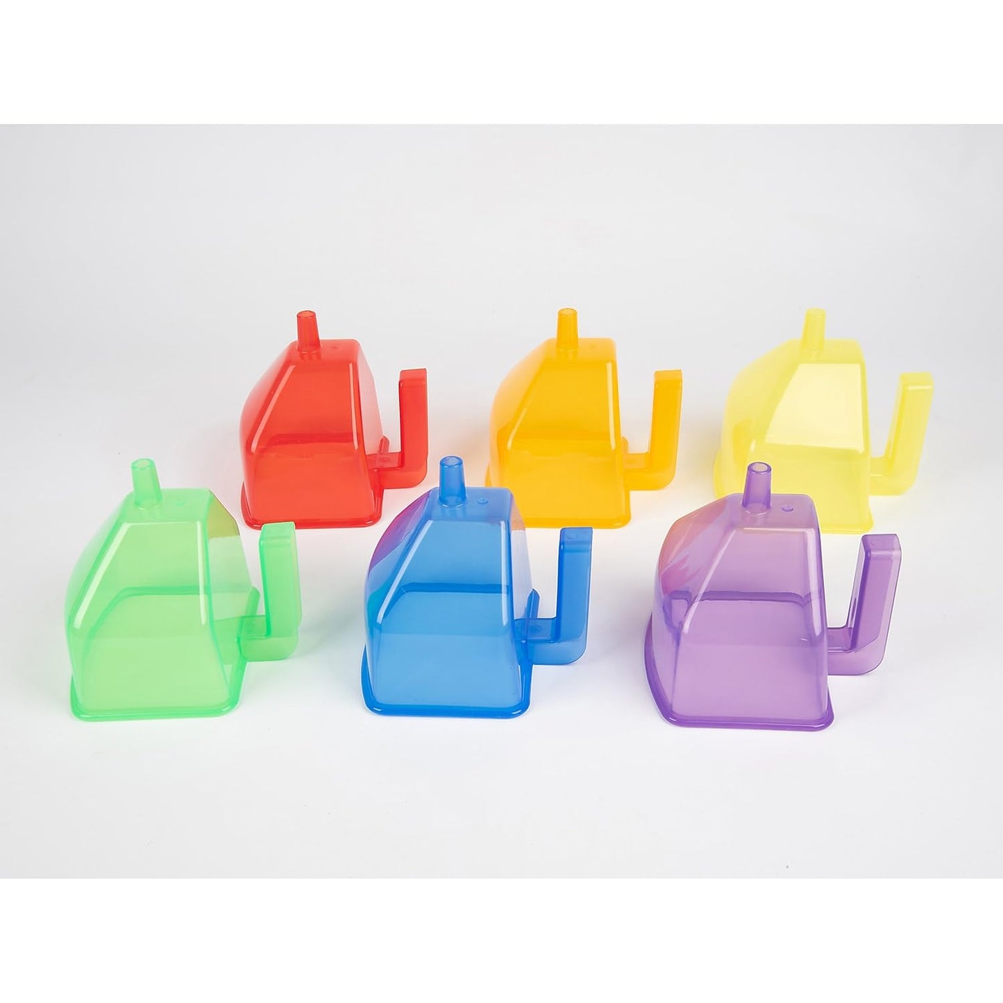 TickiT Translucent Colour Funnels, Messy Play, Water & Sand Play Toys, Sensory Toys