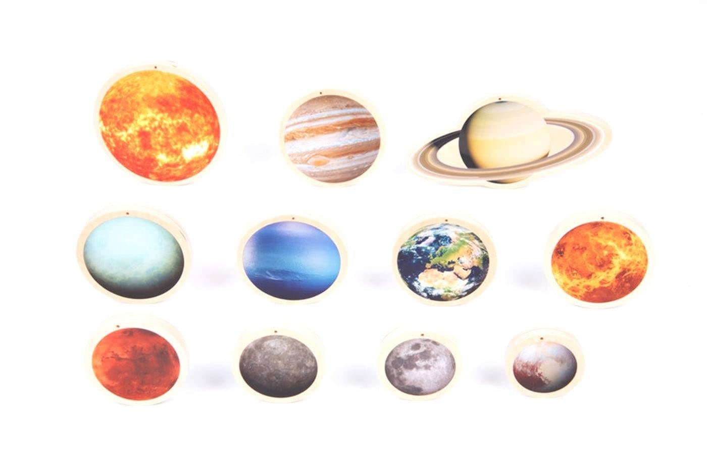 TickiT 73482 Wooden Solar System Discs