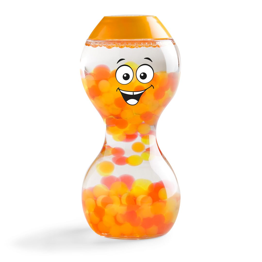 Learning Resources Express Your Feelings Sensory Bottles, Excited Impatient Lonely Nervous, Ages 3+, Emotions Toys for Children, Sensory Play