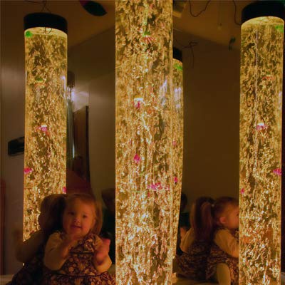 Sensory Room SEND Interactive LED Bubble Tube With Remote Controller 1750 x 150mm