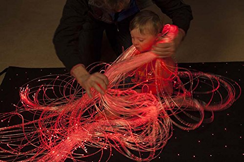 SE2003LED4000R 200 Tails x 3m Sensory Fibre Optic sideglow kit with Remote Control