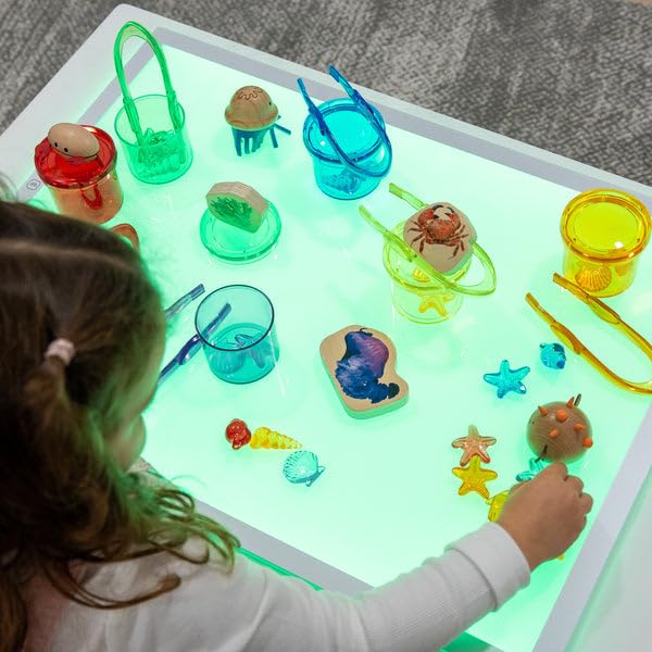 tickit A2 Colour Changing LED Light Panel – Sensory & Educational Toy for Kids, Portable, A+ Energy Rated, for Early Years, STEM, Classroom & Home Learning