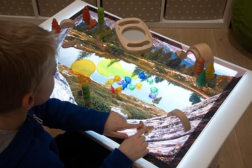 tickit 73584 Mountains A2 Discovery Play Mat - Sensory Mat - Toy Mat - Exploration