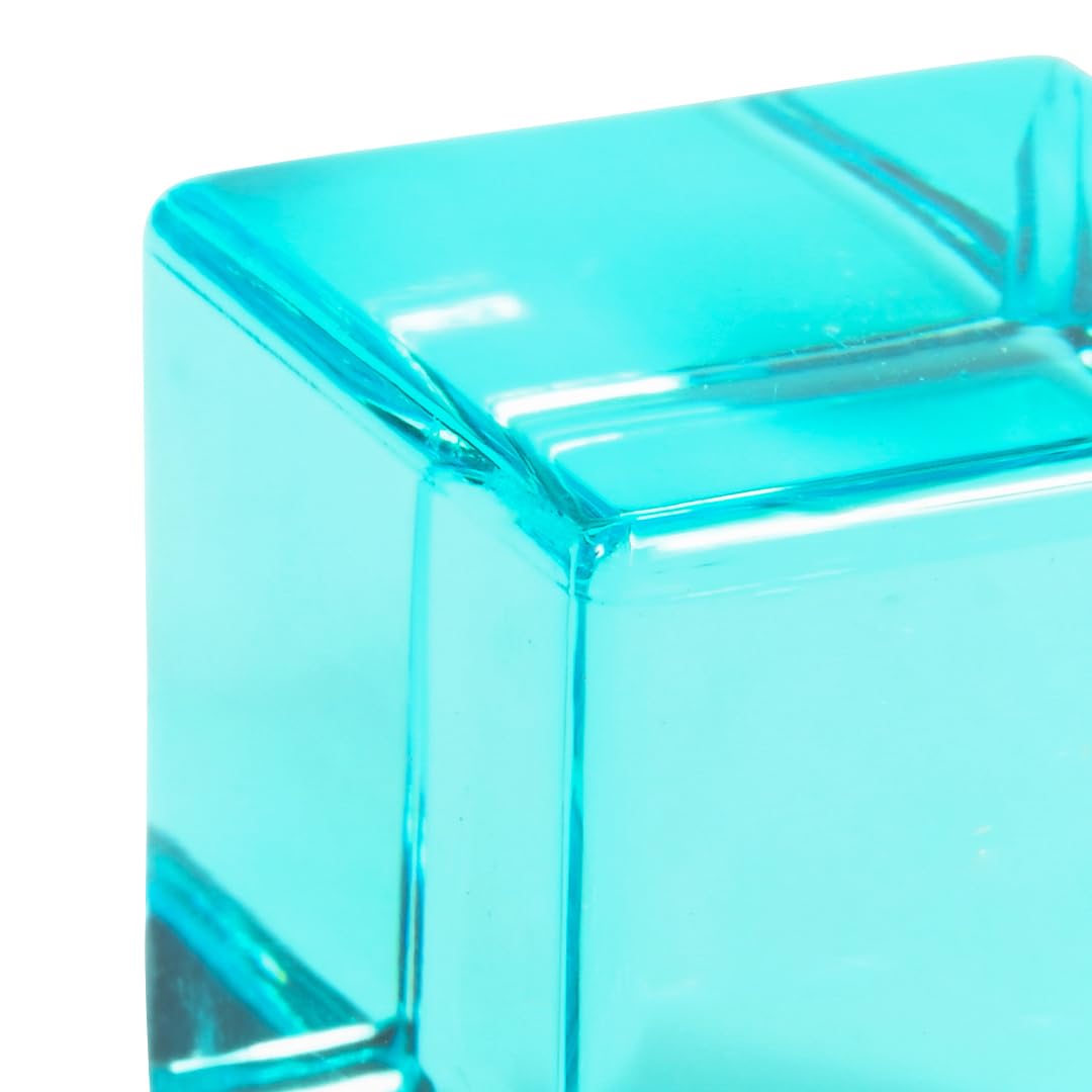 TickiT 73550 Gem Cubes - Rainbow Building Cubes - Stacking Blocks - Acrylic Gemstone Cubes - Stacking Toy