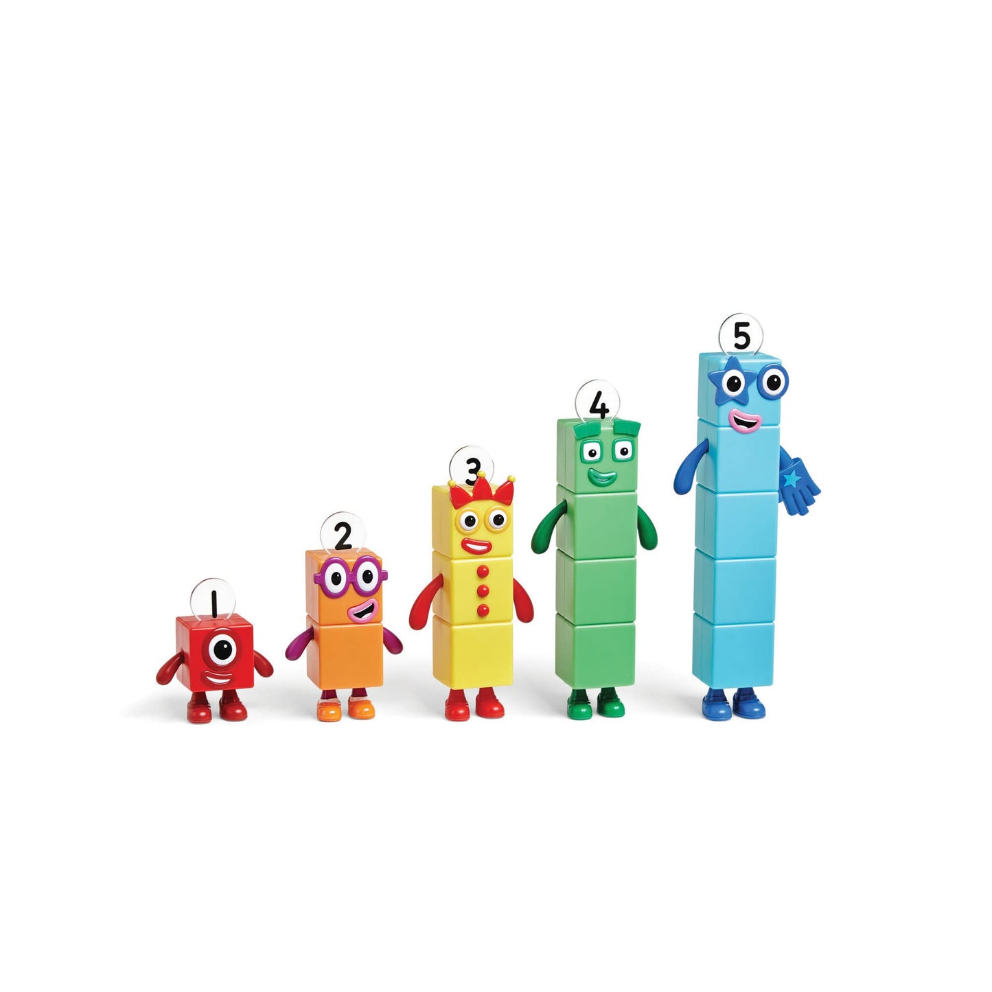 Learning Resources Numberblocks Friends One to Five, Official Collectible Toys