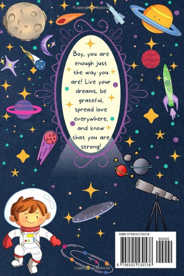 Boy, You are Strong! A Mindfulness Journal for Boys: To Encourage Growth Mindset and Develop Confidence and Gratitude. 50 Positive Mantras and Daily ... Self-Esteem (Between Mom and Me series)