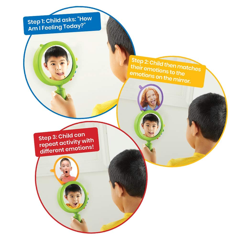Learning Resources See My Feelings Mirror, Social Emotional Learning