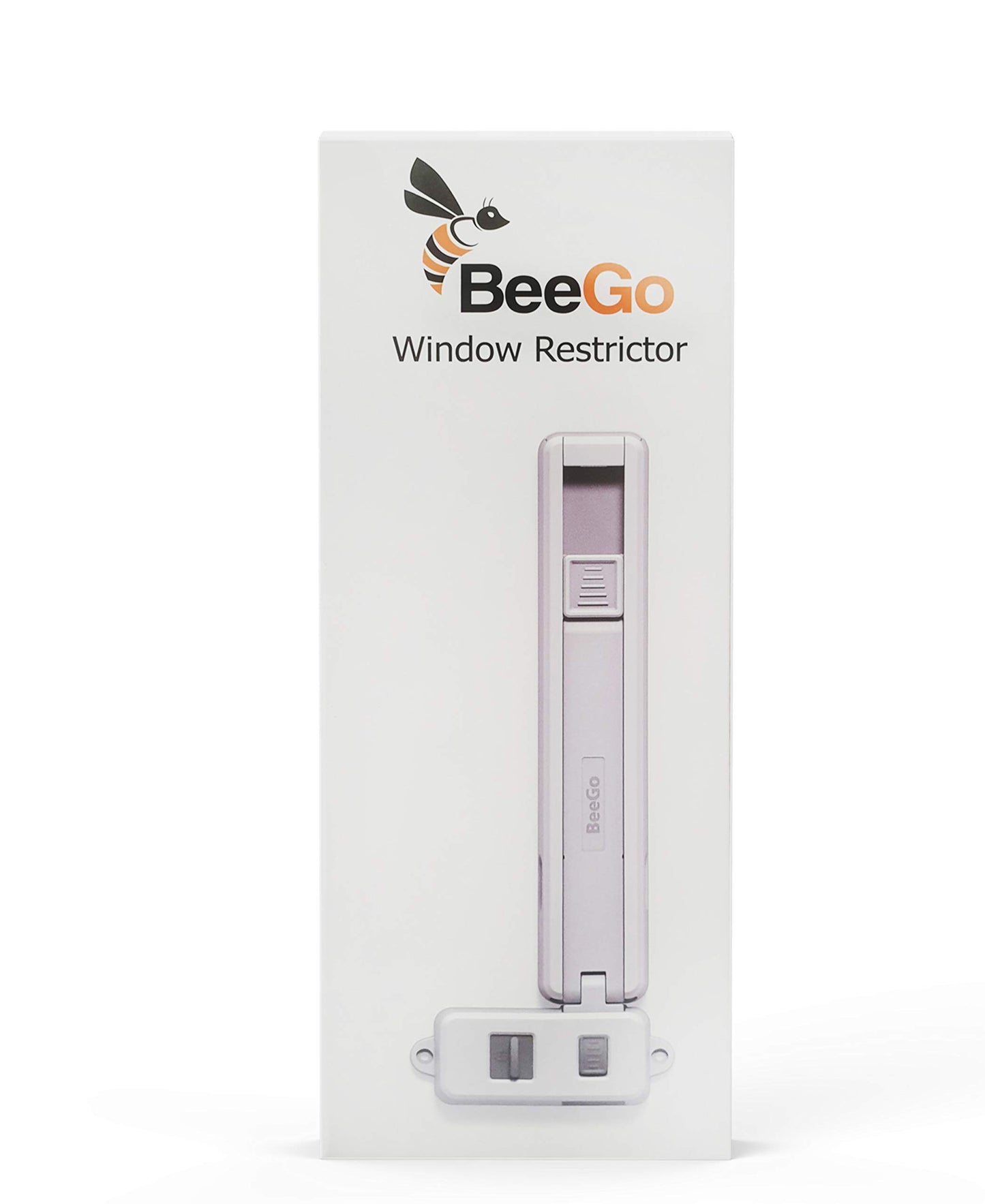 BeeGo® 1 Pc Child Safety Window Locks & Restrictor – Effective Child Proof Protection for UPVC & Standard Windows, Ideal for Preventing Accidents with Kids & Pets, Grey