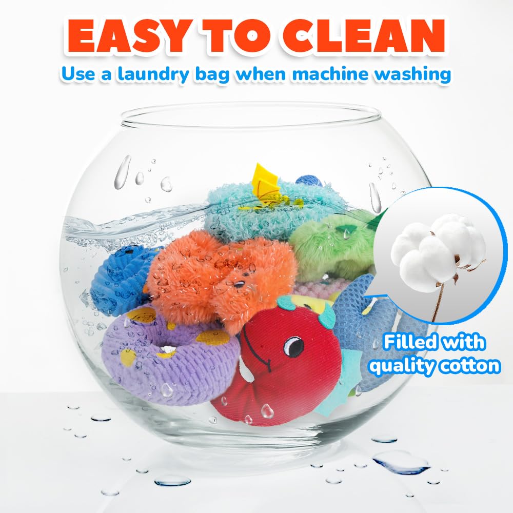 teytoy Texture Sensory Bean Bags Toys for Autism, 10 Fidget Sensory Number Toys