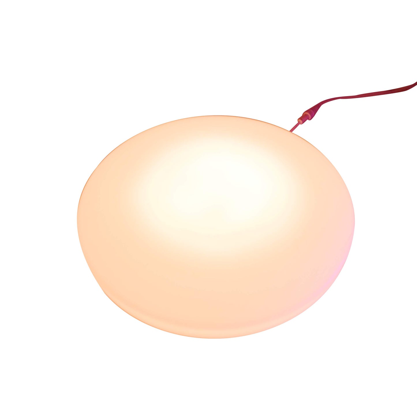 Round Interactive Light Up Floor Tile White Plastic Surface Sensory and Special Needs Toys