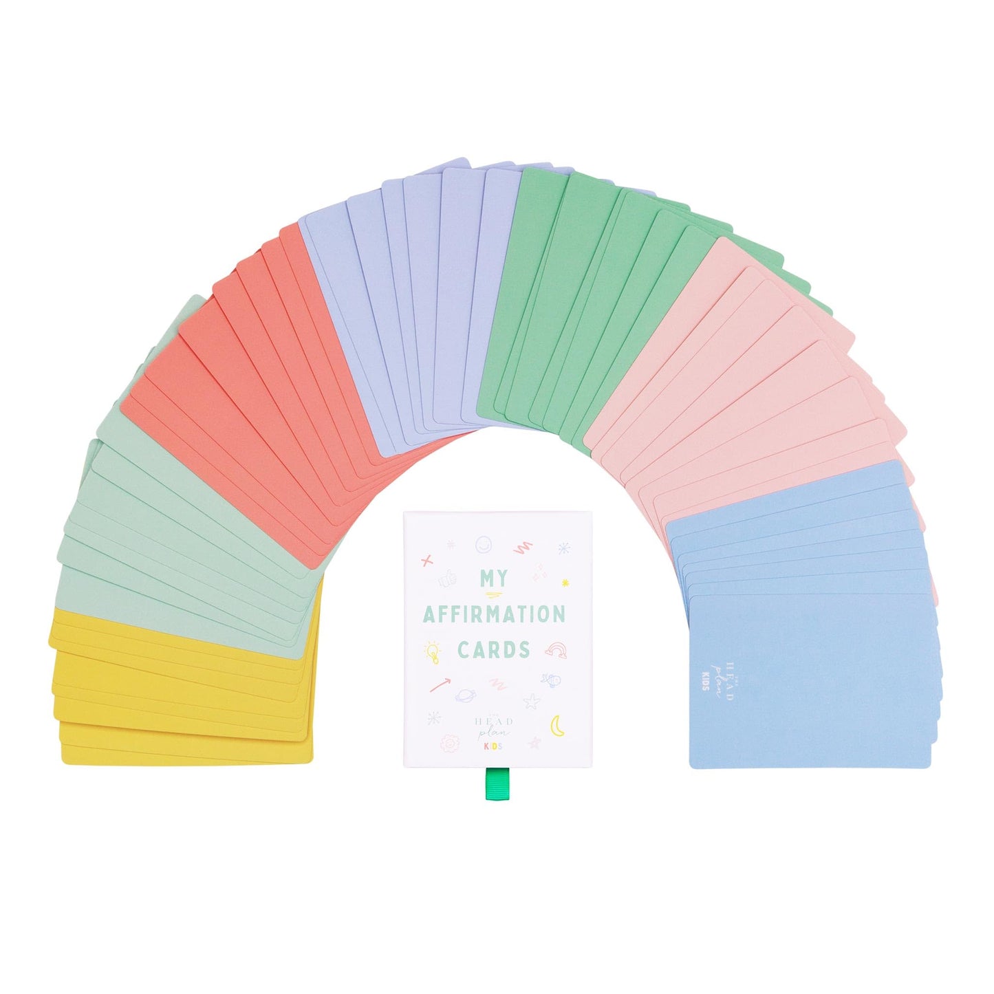 The Head Plan Kids Affirmation Cards | Positive Affirmation Cards for Kids Aged 6-12 | for Confidence, Resilience & Growth | Motivational & Mindfulness with Audio Support