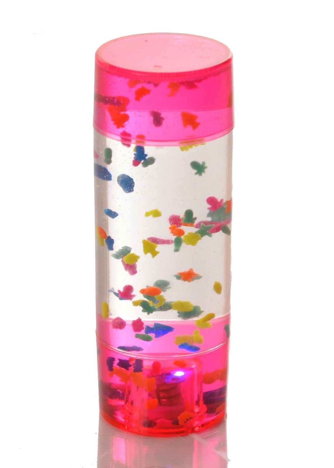 Playlearn Light Up Fish Aquarium Toy Lamp - Small Handheld Sensory Light-Up Toy/Tool