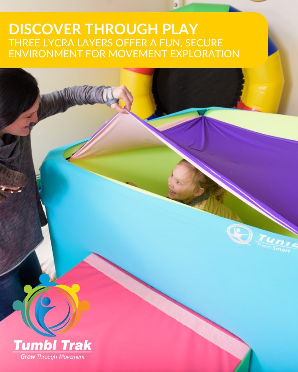 Tumbl Trak Boundex Lycra Sensory Cuddle Box