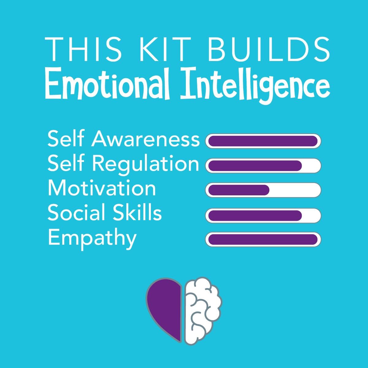 Colourful Anger Management Box for Kids - Educational Toys with Flashcards, DIY Wooden Catapult, Air Dry Putty, Origami Paper, Bad Mood Buster Notepad - Anger Management Toys for Ages 4+