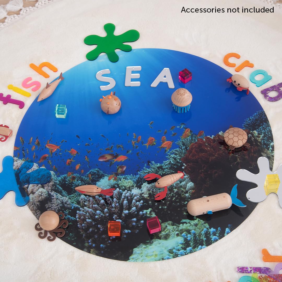 tickit 73560 Under the Sea Discovery Play Mat -Water Play Mat - Sensory Mat - Toy Mat - Sensory Exploration