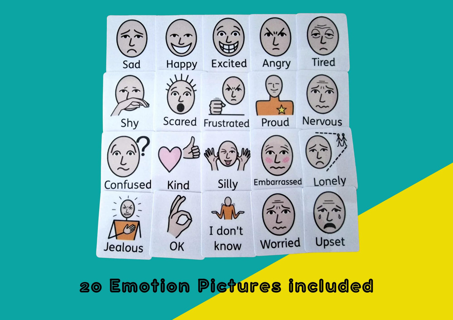 Learning Fun Resources Bumper Pack Of Communication Cards - SEN/Autism - with 140 Communication cards - 4 communication boards