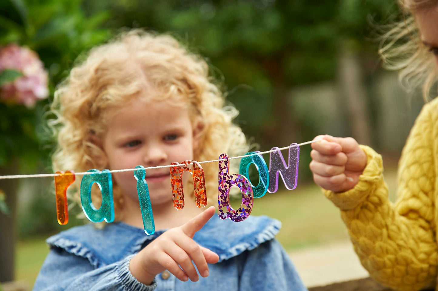 TickiT 72433 Rainbow Glitter Letters