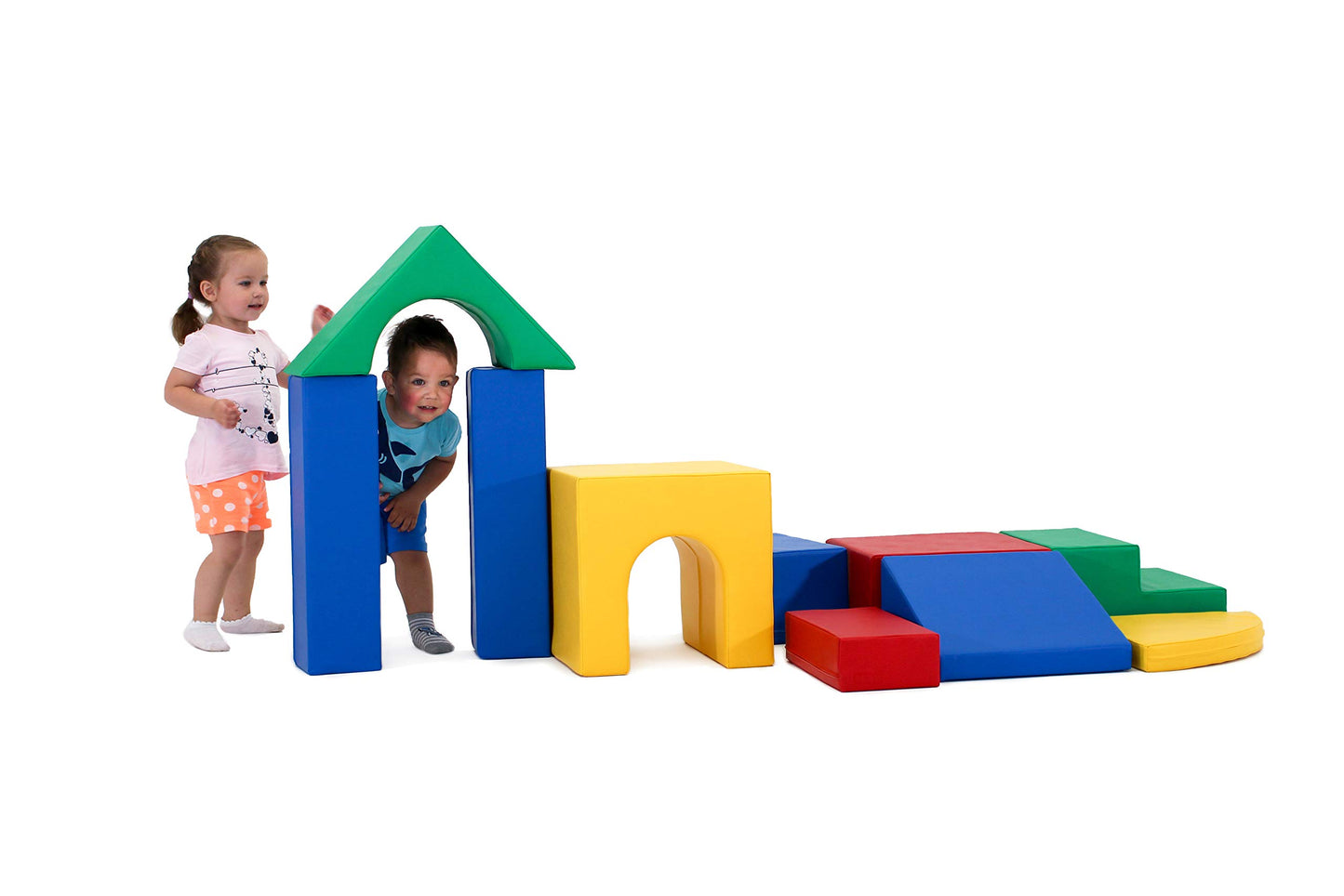 IGLU SET 21 Soft Play Equipment XL Softzone Shapes Activity Toys - 10 Shape Set (multi color)