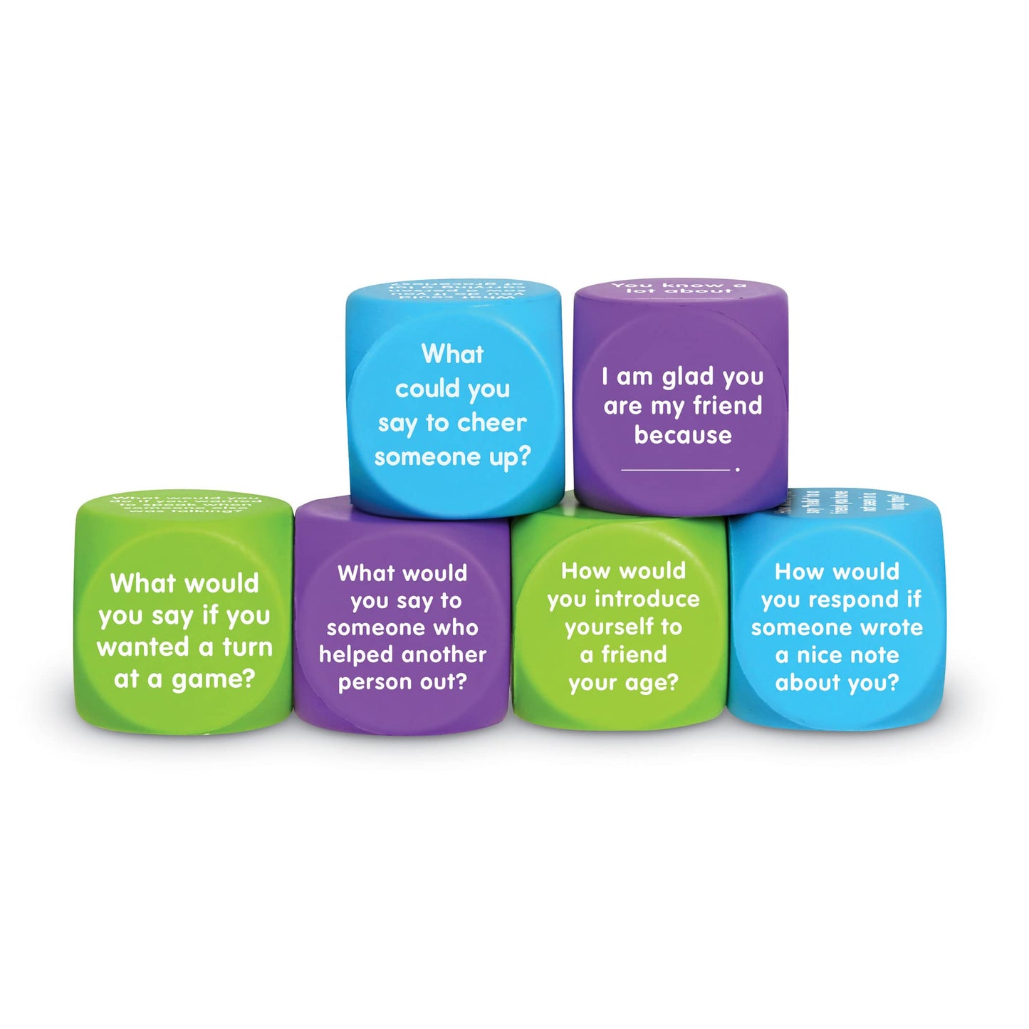 Learning Resources Be Kind Cubes, Autism Learning Materials, Speech Therapy Materials