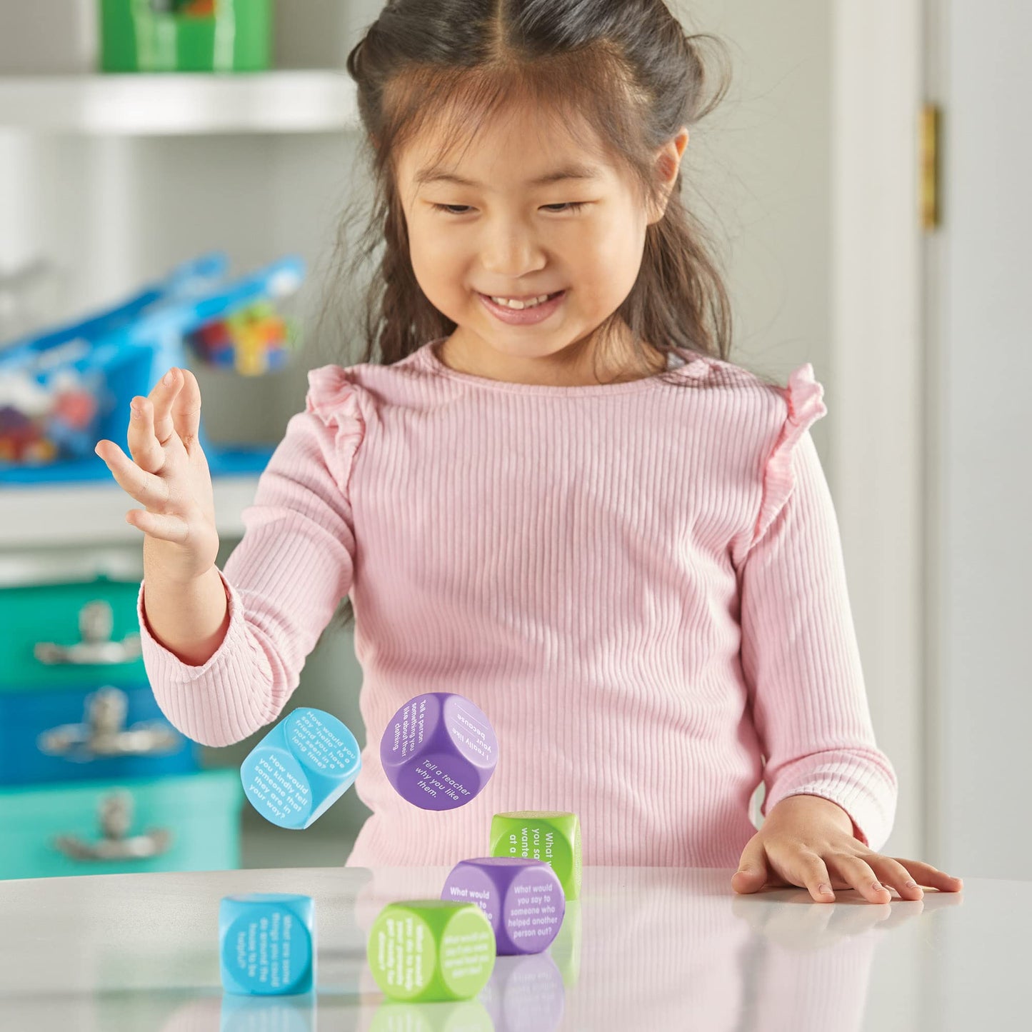 Learning Resources Be Kind Cubes, Autism Learning Materials, Speech Therapy Materials