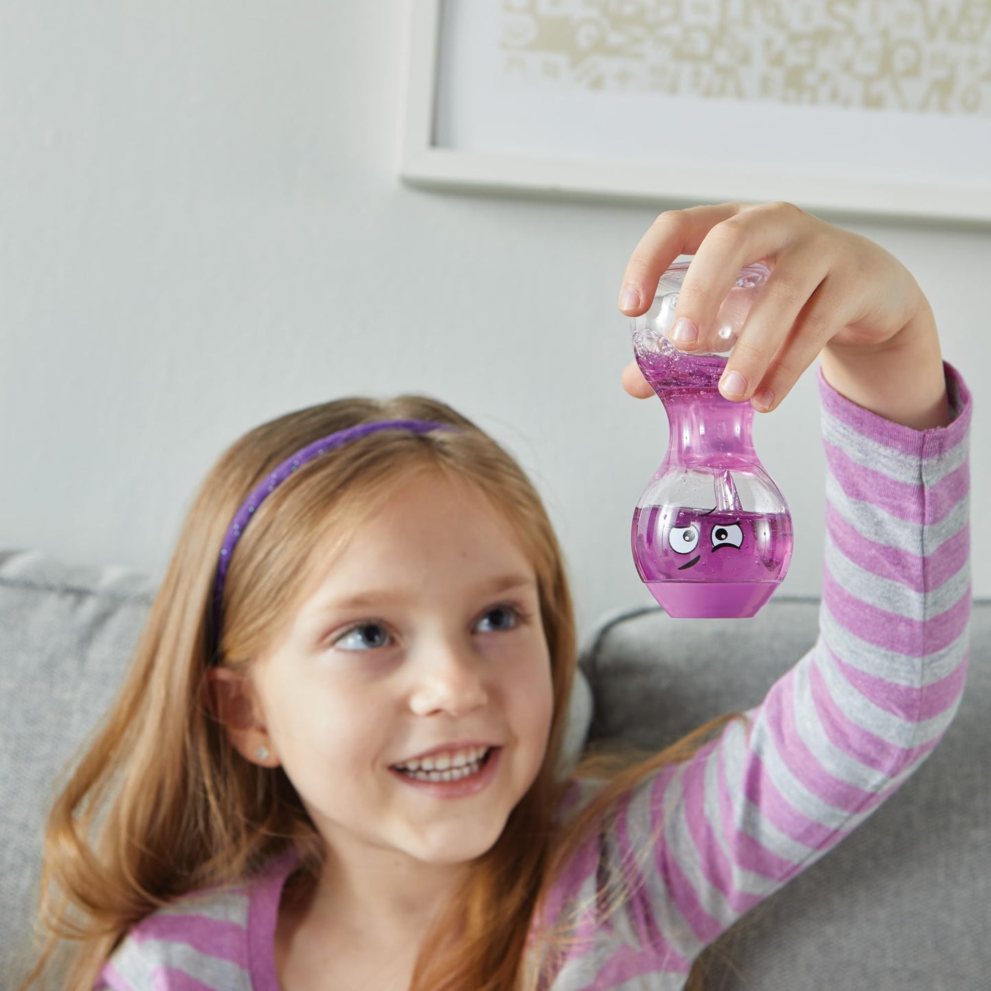 Learning Resources Express Your Feelings Sensory Bottles, Excited Impatient Lonely Nervous, Ages 3+, Emotions Toys for Children, Sensory Play