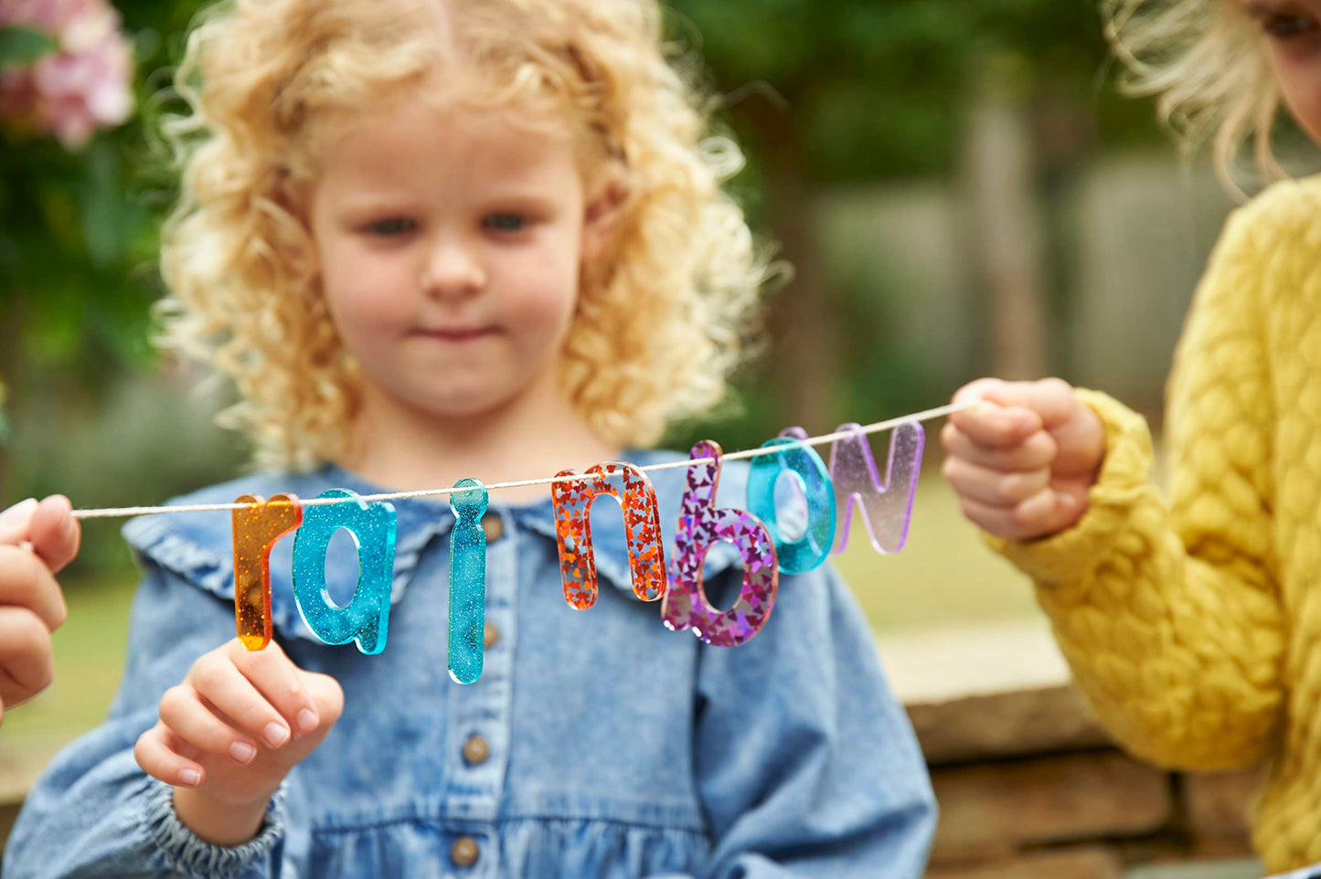 TickiT 72433 Rainbow Glitter Letters