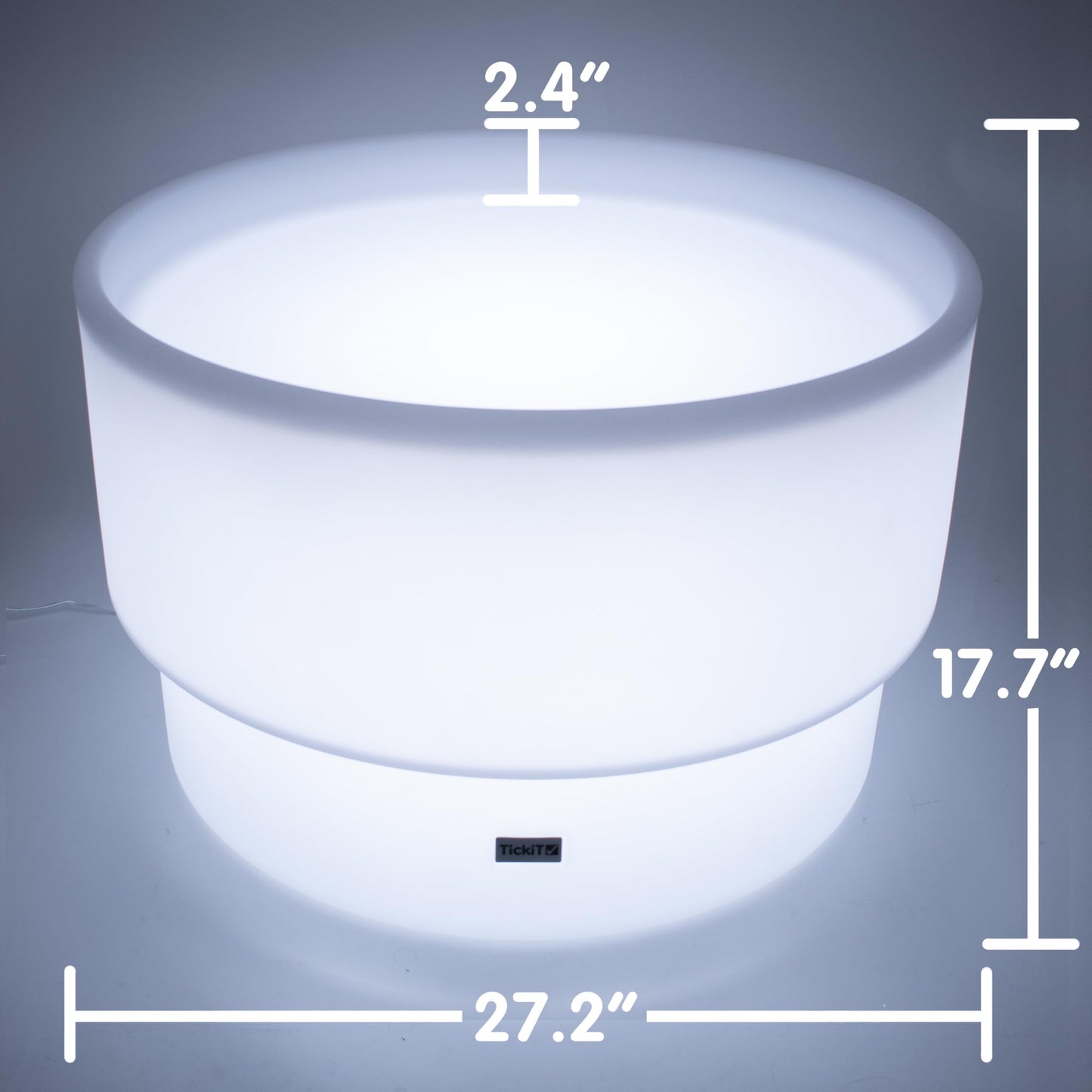 TickiT Sensory Mood Discovery Table, Colour-Changing Sensory Lights, Multifunctional