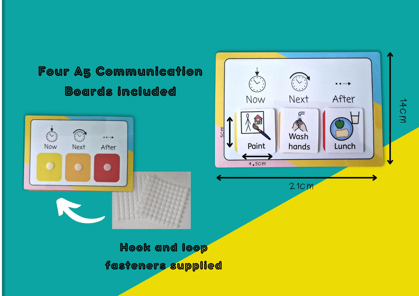 Learning Fun Resources Now and Next Flashcards with Board - Autism, SEN