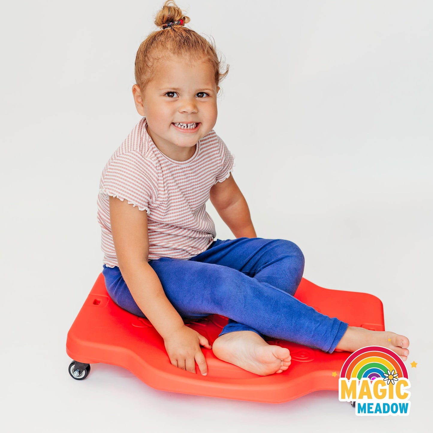 MagicMeadow Sensory Scooter Board | Autism Board | Green