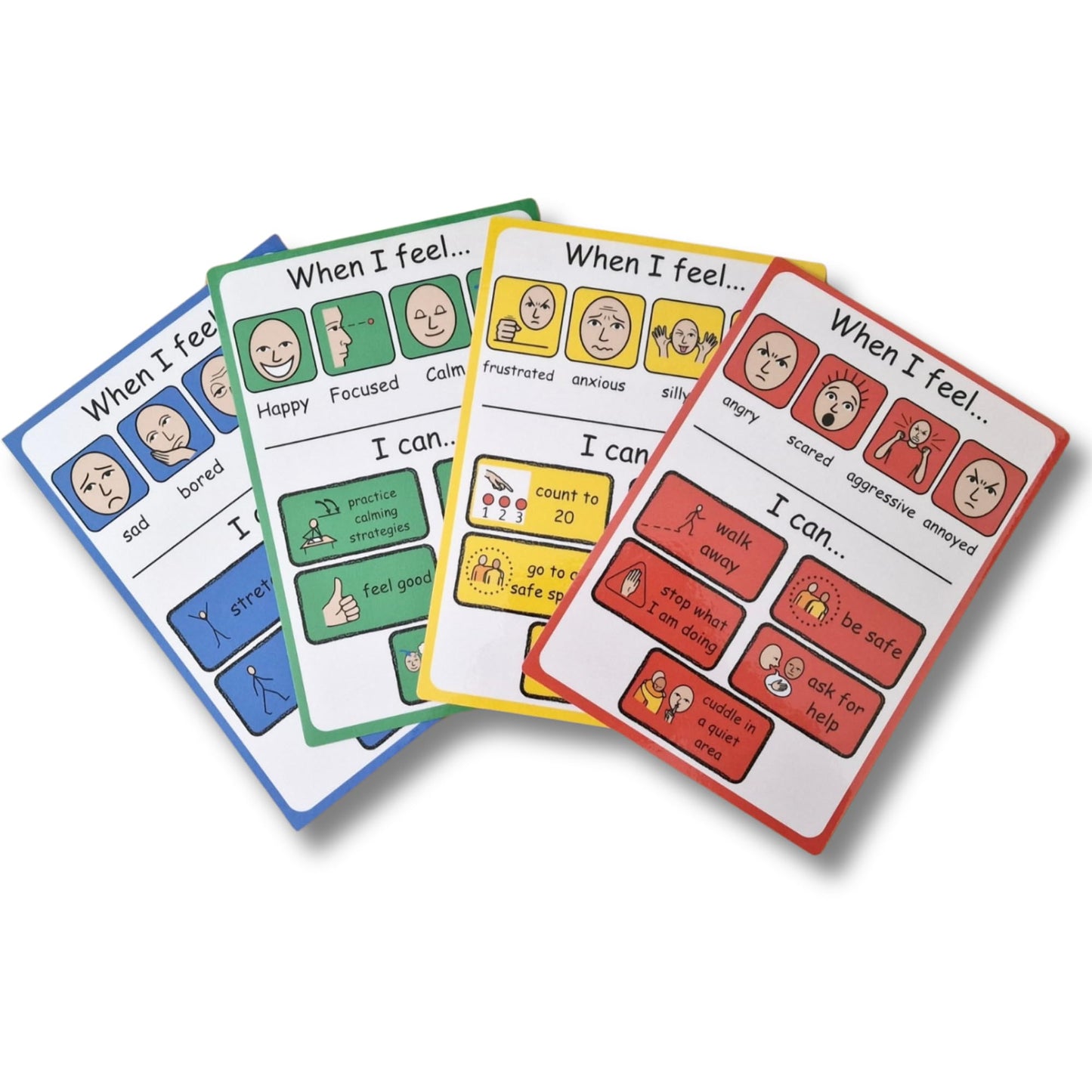The 'Zone's Of Regulation' Bundle - includes Booklet, Posters and Thermometer - Visual Communication, Autism SEN, now and next PECs
