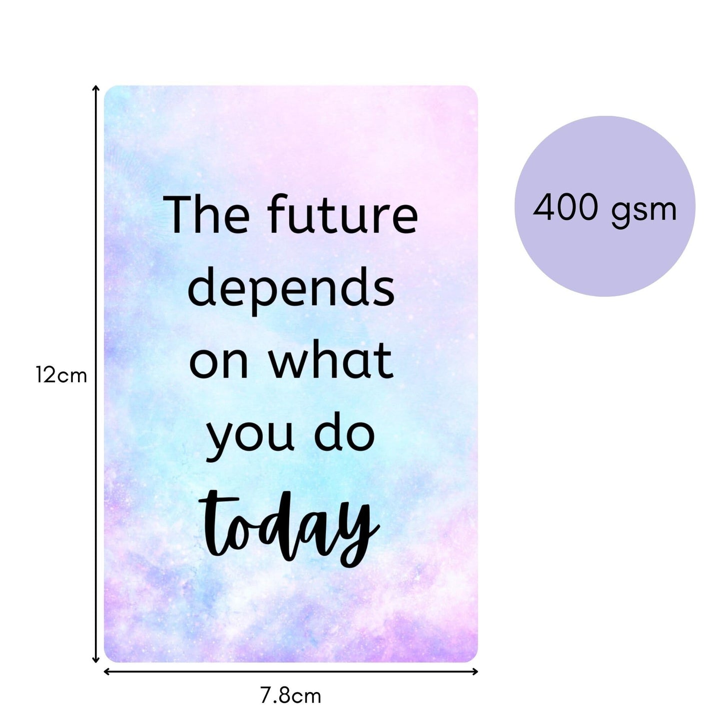 50 Positive Affirmation Cards with Wooden Stand - Daily Mindfulness, Gratitude & Inner Peace Practices | Self-Care & Inspirational Gifts for Women, Men (Includes 5 Blank Cards)