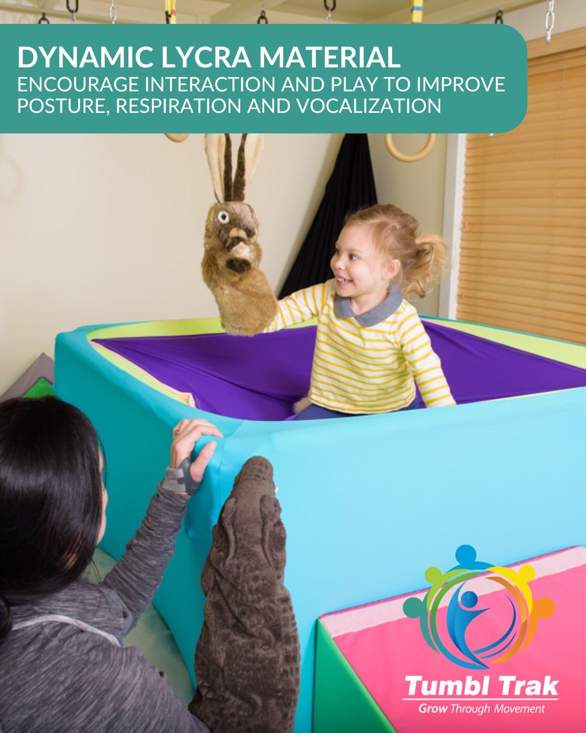 Tumbl Trak Boundex Lycra Sensory Cuddle Box