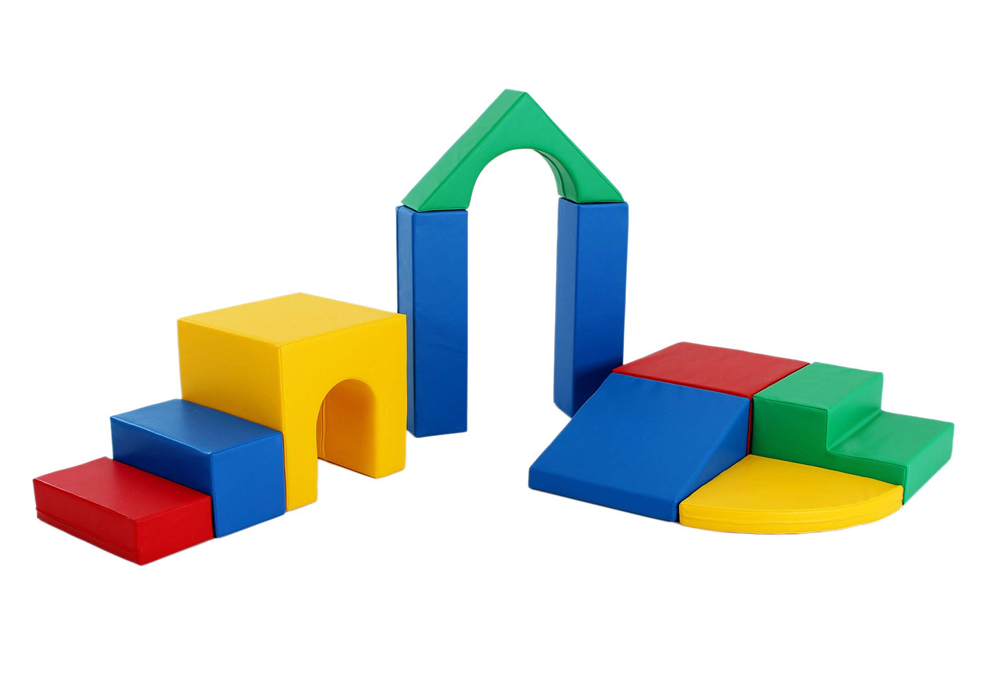 IGLU SET 21 Soft Play Equipment XL Softzone Shapes Activity Toys - 10 Shape Set (multi color)
