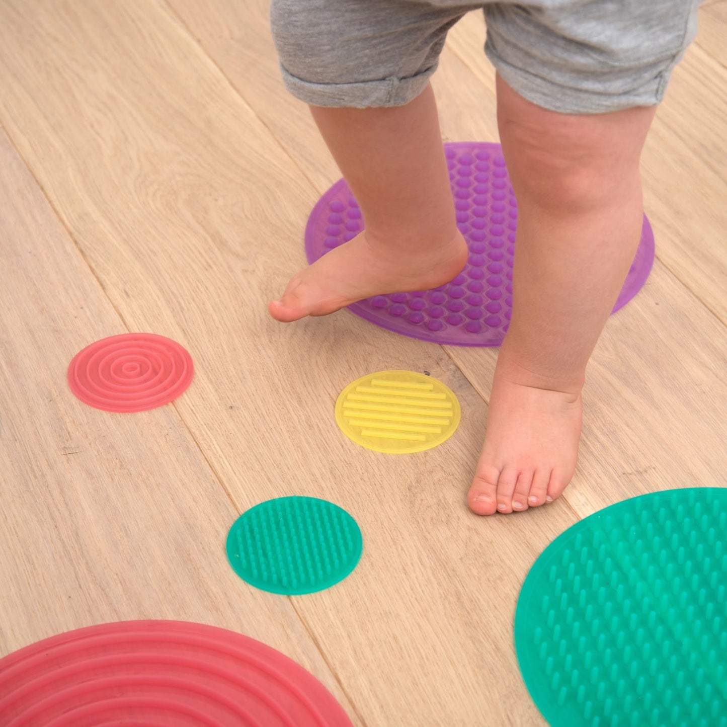 TickiT SiliShapes Sensory Circle Set , Sensory Toys for Autism , Fidget Toys, Sensory Play