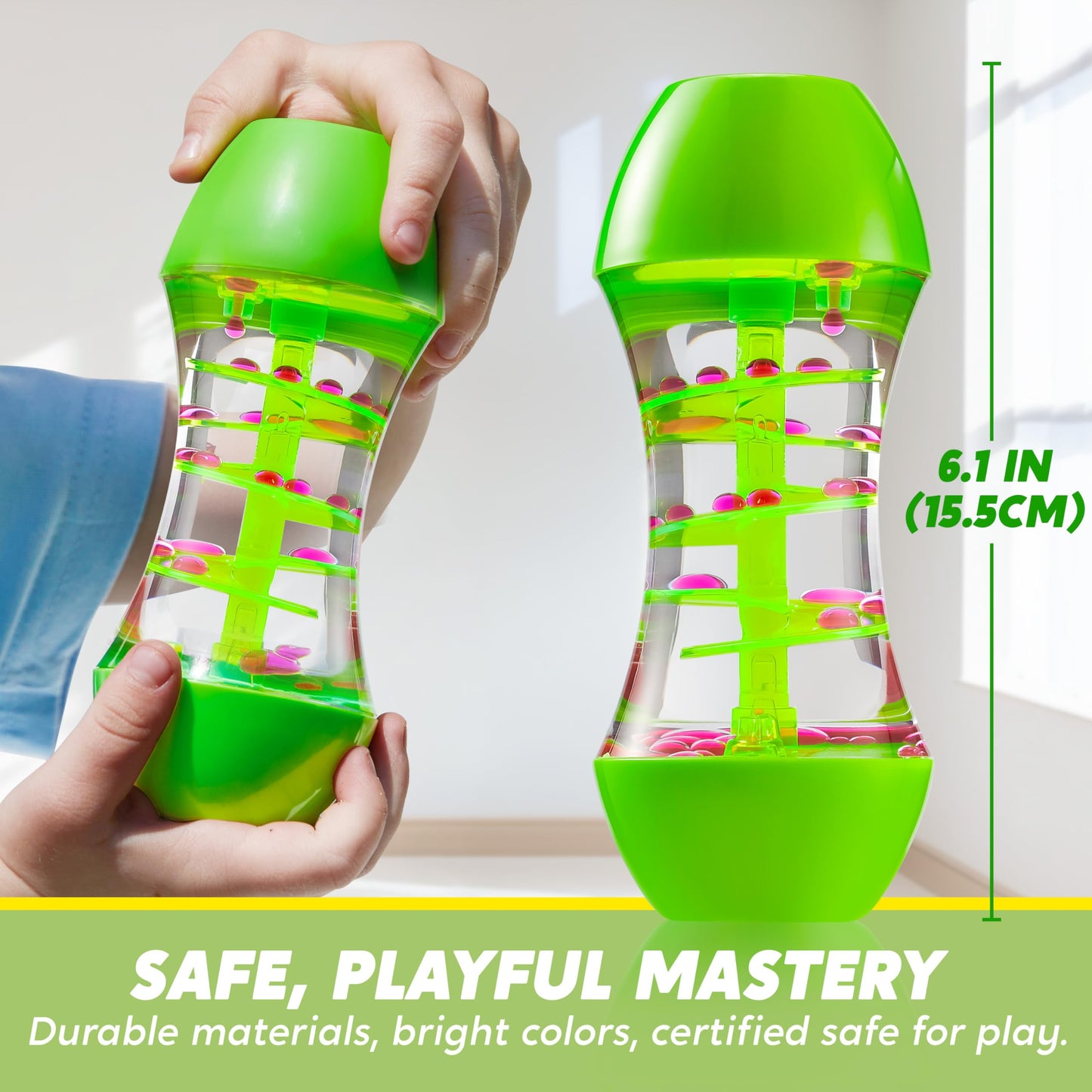 JOYIN 4-Pack Liquid Motion Fidget Toys for Kids, Emotional Learning Resources,Intellectual