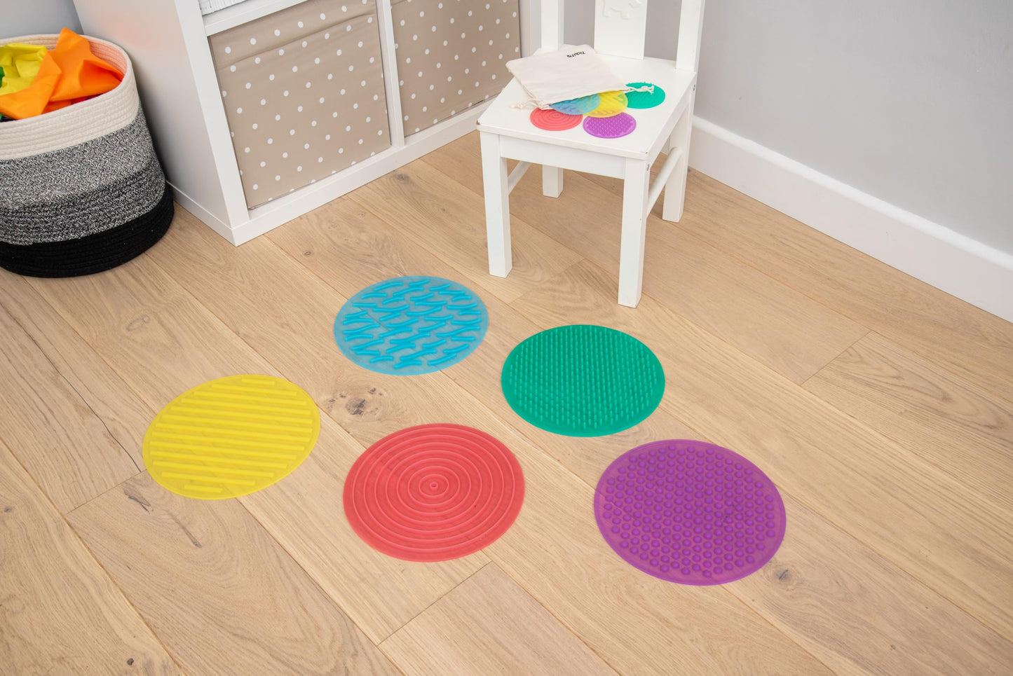 TickiT SiliShapes Sensory Circle Set , Sensory Toys for Autism , Fidget Toys, Sensory Play