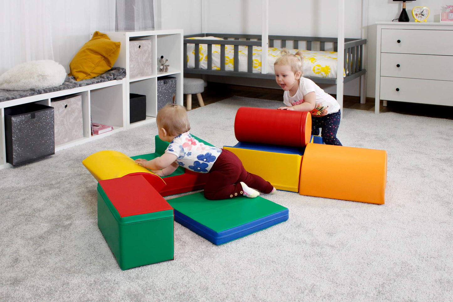 IGLU Brand Soft Play Shapes - 8 Shape Set Activity Toys