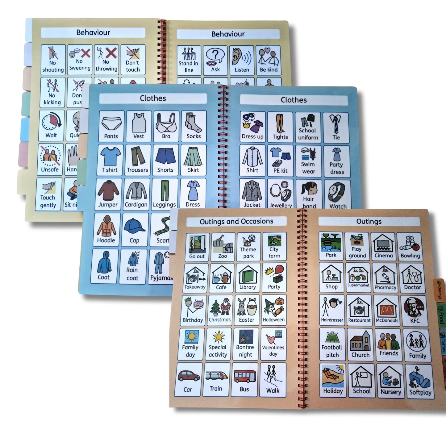 ASD Resources Communication Point Book for Autism and SEN