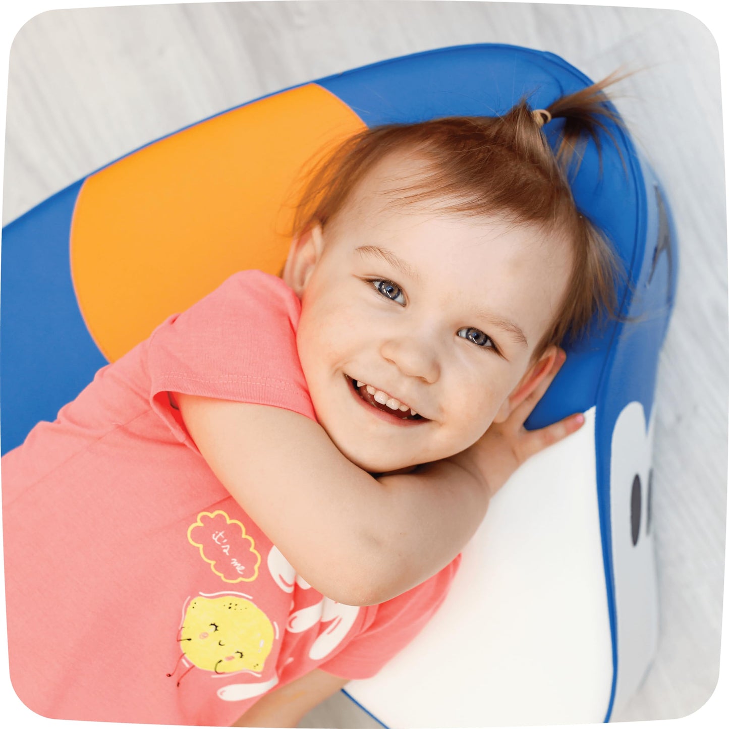 IGLU Ride on Rocking Toy Car Soft Play Shape - Blue
