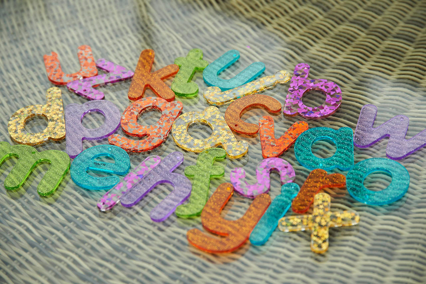 TickiT 72433 Rainbow Glitter Letters
