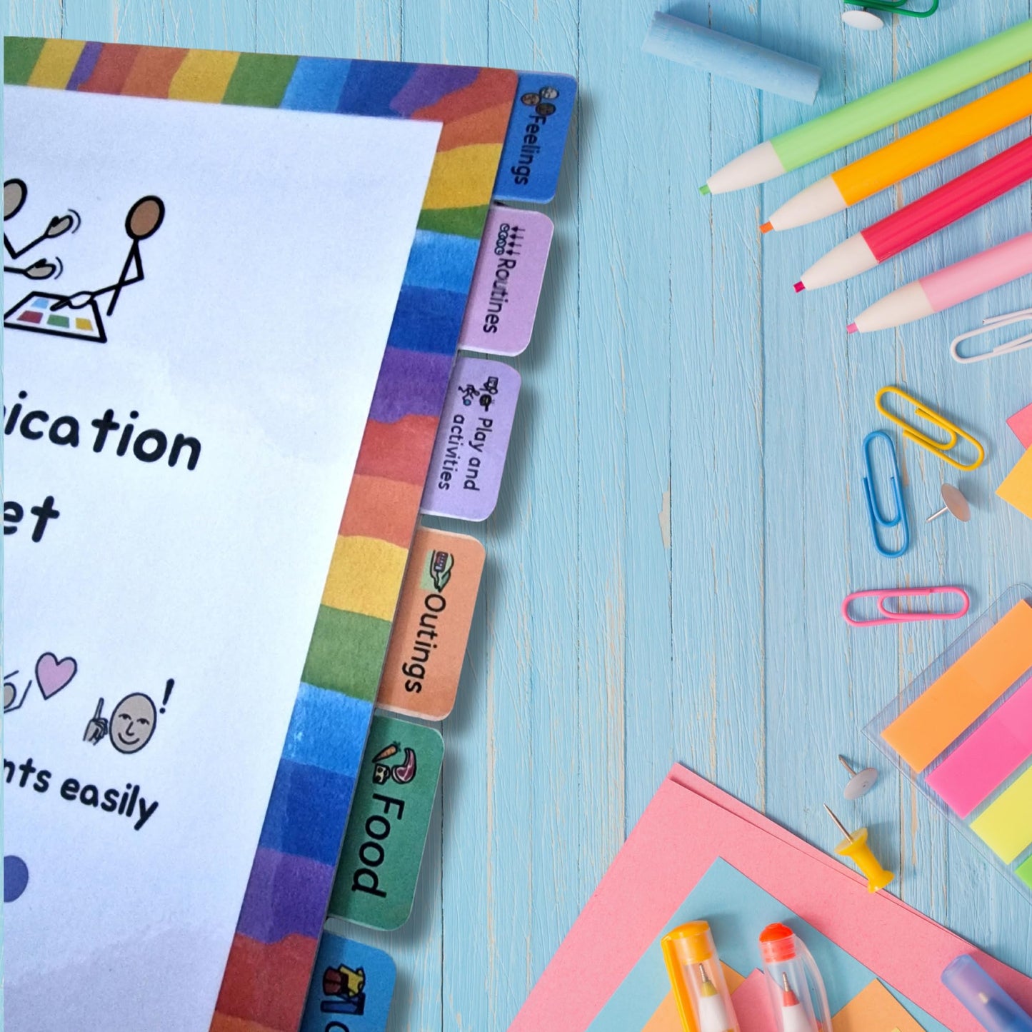 ASD Resources Communication Point Book for Autism and SEN